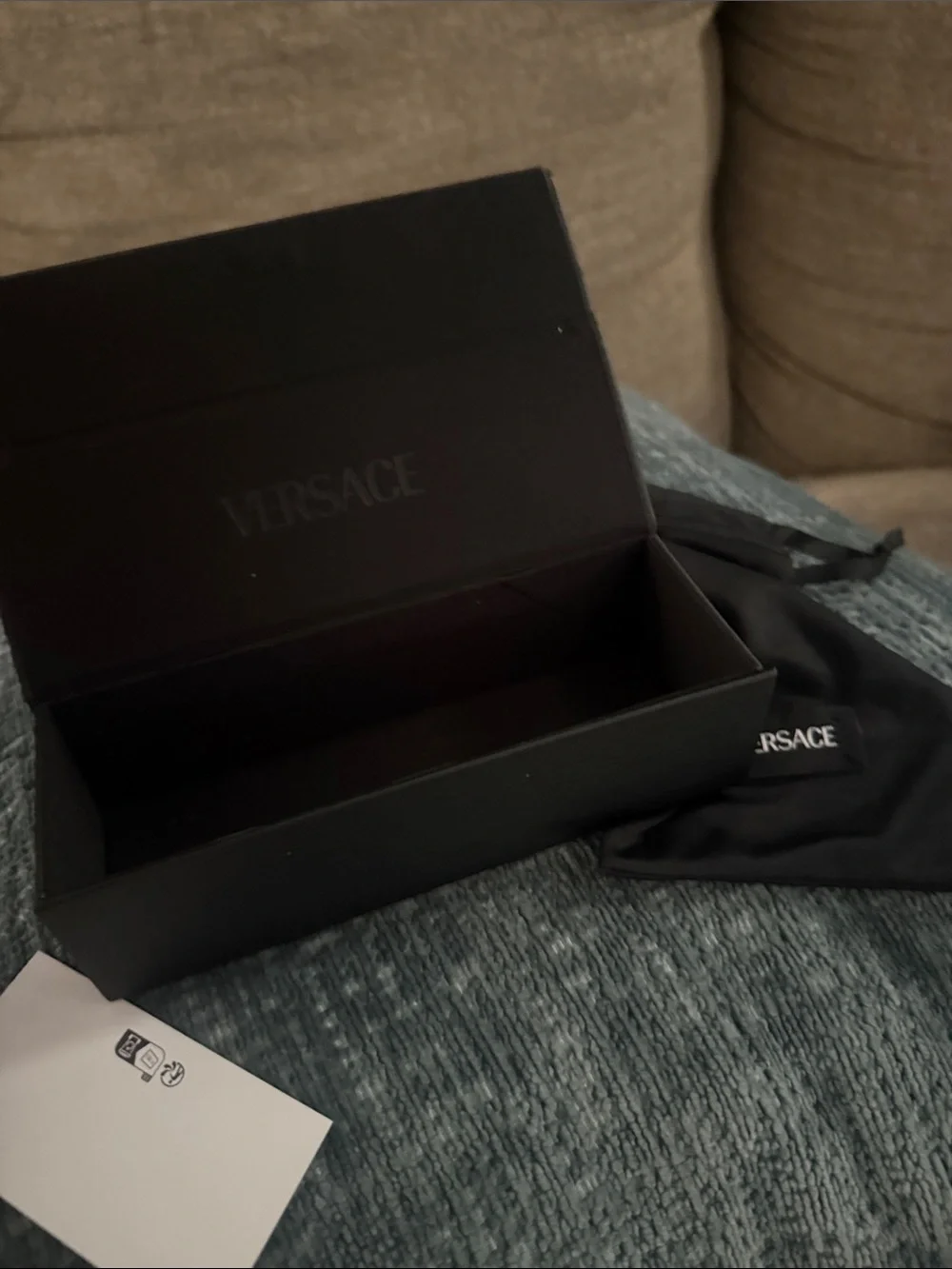 Versace Hard Box Glasses Case